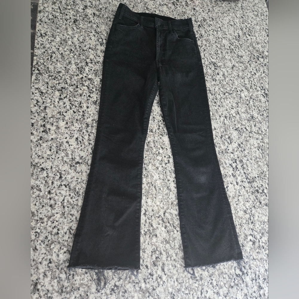 MOTHER The Hustler Ankle Fray Jeans Size 26
